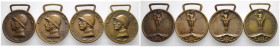 Regno d'Italia - Vittorio Emanuele III - Lotto di 4 medaglie Guerra per l'Unità d'Italia 1918 - AE - Ø 32 mm

SPEDIZIONE SOLO IN ITALIA - SHIPPING O...