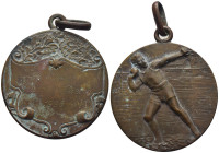 Medaglia Lancio del Peso - 1928 VI - AE - Ø 31,69 mm; 15,58 g

SPEDIZIONE SOLO IN ITALIA - SHIPPING ONLY IN ITALY