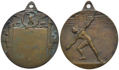 Regno d'Italia - Ventennio - Medaglia Lancio del Giavellotto - 1930 VIII - AE - Ø 27 mm; 7,67 g

SPEDIZIONE SOLO IN ITALIA - SHIPPING ONLY IN ITALY