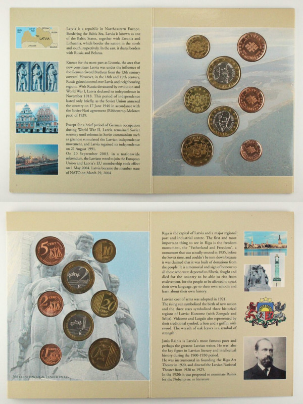 Lettonia - Euro Pattern Set 2004

FDC

SPEDIZIONE IN TUTTO IL MONDO - WORLDW...