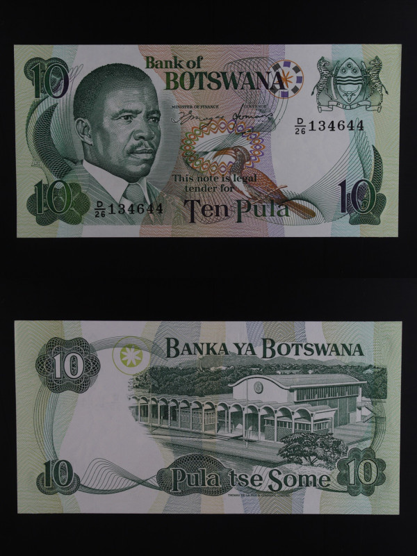 Botswana - banconota 10 Pula 1982 - P#9d

UNC

SPEDIZIONE IN TUTTO IL MONDO ...