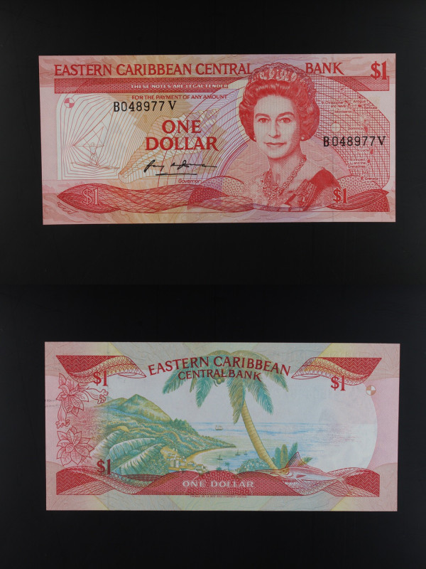 Caraibi Orientali - Saint Vincent - banconota 1 dollaro 1985 - P#17v

UNC

S...