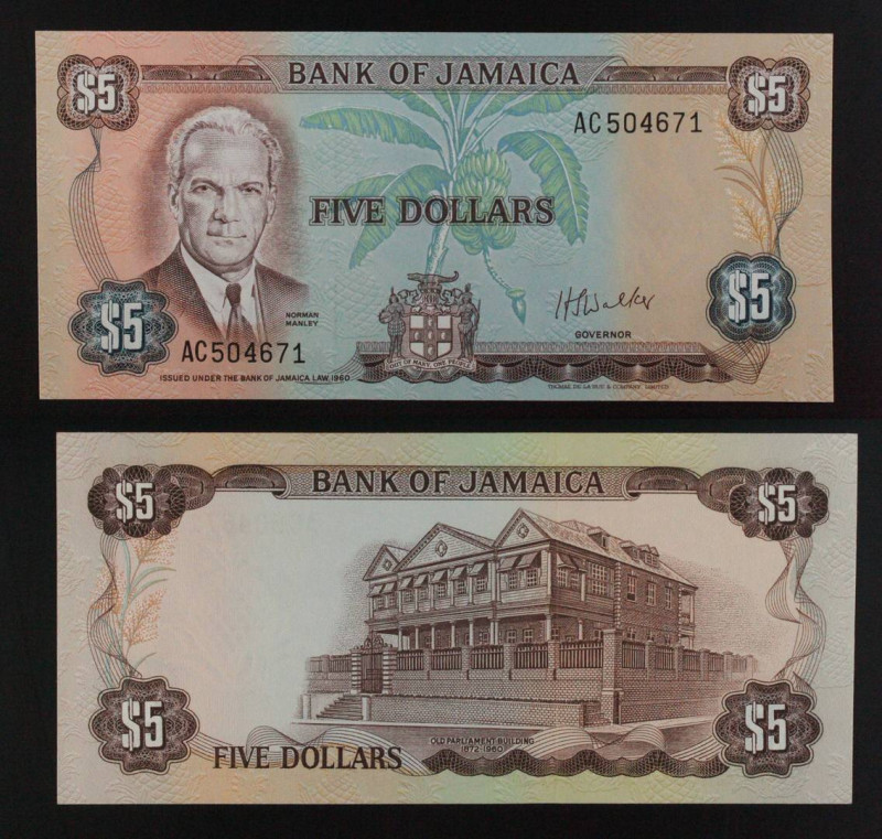 Jamaica - banconota 5 dollari 1976 - P#70

FDS

SPEDIZIONE IN TUTTO IL MONDO...