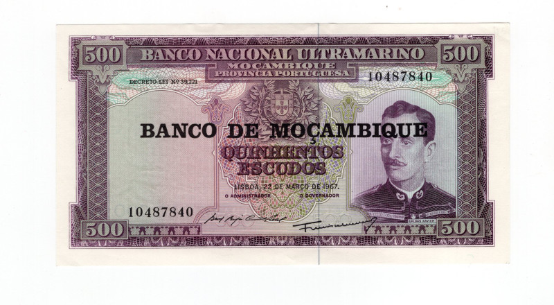 Mozambico - banconota da 500 Escudos 1976 - P#118

XF

SPEDIZIONE IN TUTTO I...