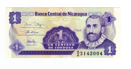 Nicaragua - banconota da 1 Centavo de Cordoba 1991 - P#167

AUNC

SPEDIZIONE IN TUTTO IL MONDO - WORLDWIDE SHIPPING