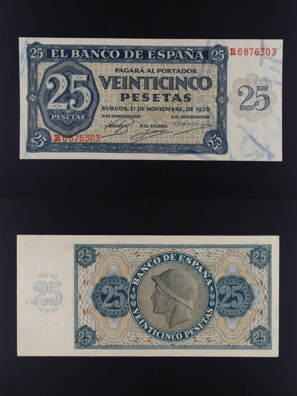 Spagna - Burgos - banconota 25 Pesetas 1936 - P#99

AU

SPEDIZIONE SOLO IN I...