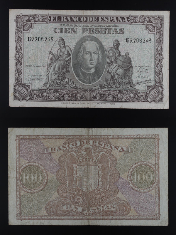 Spagna - banconota 100 Pesetas 1940 - P#118

F

SPEDIZIONE SOLO IN ITALIA - ...