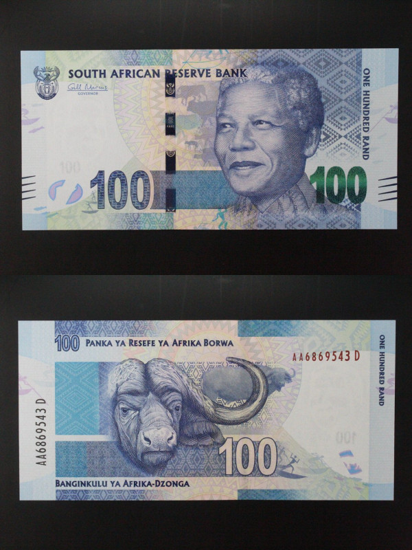 Sud Africa - banconota 100 rand 2014 - P#141

UNC

SPEDIZIONE IN TUTTO IL MO...