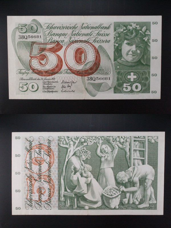 Svizzera - banconota 50 Franchi 1972 - P#48

VF

SPEDIZIONE IN TUTTO IL MOND...