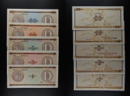 Cuba - lotto 5 banconote "Foreign Exchange Certificates" serie D 1985 (da P# FX32 a P# FX36)

SPEDIZIONE IN TUTTO IL MONDO - WORLDWIDE SHIPPING