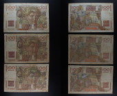 Francia - Lotto di 3 Banconote: 100 Franchi 1948, 1952 e 1953

F/VF

SPEDIZIONE SOLO IN ITALIA - SHIPPING ONLY IN ITALY