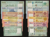 Libano - Lotto di 6 banconote: 1000 Livres, 5000 Livres, 10.000 Livres, 20.000 Livres, 50.000 Livres, 100.000 Livres - 2004-2008

AU

SPEDIZIONE I...