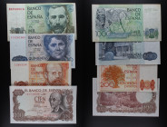 Spagna - Lotto di 4 banconote, nominali tipologie e anni vari.

SPEDIZIONE IN TUTTO IL MONDO - WORLDWIDE SHIPPING