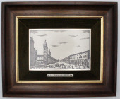 Quadro con placca rappresentante la piazza di Faenza - Ag .800; Ø 143x92 mm

SPEDIZIONE IN TUTTO IL MONDO - WORLDWIDE SHIPPING