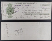 Africa Orientale Italiana - Banca d'Italia - Assegno Addis Abeba da Lire 1500 - anno 1940

SPEDIZIONE SOLO IN ITALIA - SHIPPING ONLY IN ITALY