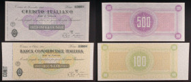 Repubblica Sociale Italiana - Lotto di 2 Assegni Bancari, privi di seriale, recanti firma del sen. Umberto Agnelli - 1944

SPEDIZIONE SOLO IN ITALIA...