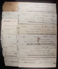 Alessandria - Lotto di 11 Cambiali dal 1839 al 1843

SPEDIZIONE SOLO IN ITALIA - SHIPPING ONLY IN ITALY