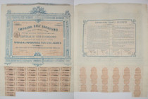 IMPRESA DELL'ESQUILINO - Titolo al portatore per una azione per 250 lire - 1870

SPEDIZIONE SOLO IN ITALIA - SHIPPING ONLY IN ITALY