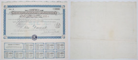 Azione società finanziaria Cosulich- cat. B per lire 2000 - Roma 6/04/1925 - RARO

SPEDIZIONE SOLO IN ITALIA - SHIPPING ONLY IN ITALY