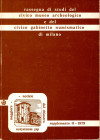 SAPELLI Marina. Lucerne fittili delle Civiche Raccolte Archeologiche. Milano, 1979. pp 197, tavole, 60. rilegatura ed. buono stato.