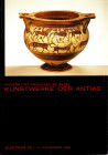 MUNZEN UND MEDAILLEN AG - Auktion 70. Basel, 14 - November, 1986. Sammlung Suter; Antke glaser griechische, etruskische und romische bronzen. Schmuck ...