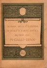 GALLERIA SANGIORGI - Roma, 1 - Maggio, 1905. Catalogo della vendita di rarissimi quadri - Bronzi - Arazzi - Marmi, mobili ed oggetti di curiosità del ...