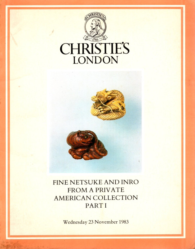 CHRISTIE'S - London, 23 - November, 1983. Fine Netsuke and Inro from a private a...