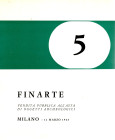 FINARTE - Asta n 5. Milano, 14 - Marzo, 1963. vendita di oggetti archeologici. Pp 147, nn. 195, tavole, 81. Brossura ed. interno buono stato, raro.