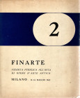 FINARTE - Asta n 2. Milano, 15\16 - Maggio, 1962. (importante raccolta di antichi maestri). Pp (11) 100 + 100, nn. 100, tutti illustrati con prezzi di...