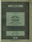 SOTHEBY & CO - London, 11 - March, 1963. Catalogue of Egyptian, Greek, Roman and Near Eastern Antiquities. The property of F.B. Jacomb - F.F. Taylor S...