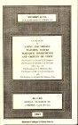 SOTHEBY & CO - London, 11 - March, 1963. Catalogue of Coins and medals, watches, Clocks scientific instruments and objects of vertu. The property of C...