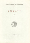 ISTITUTO ITALIANO DI NUMISMATICA. ANNALI Annali 31-35 Indici dei volumi 1-30 e dei supplementi. I parte. Roma, 1988. Pp. 184. Brossura ed. Ottimo stat...