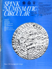 NUMISMATIC CIRCULAR 1990. 6 fasc. ottimo stato. contiene ottimi contributi di numismatica antica,inglese ecc. + il listino di vendita a prezzi fissi d...