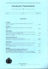 Annotazioni Numismatiche. Milano, 1996. Anno 6. n 22. N. Vismara, Una nuova emissione monetale della Lycia arcaica: il signore U(P?) EZE ?. - F. Guido...