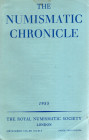 AA.VV. The Numismatic Chronicle the Royal Numismatic Society. London 1955, Sixth Series, vol. XV, No. XLV Brossura ed. pp. 282-xxxviii-23, ill. in b/n...