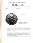 BERICHTE - 6 fascicoli n. 72-73-75-77-78-79.1972\1974. ill. piccoli contributi numismatici di monetazione antica,medioevale e medaglistica. Ottimo sta...