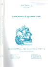 LOTTO DI 2 cataloghi Ars Classica Auction Q-R- 2006\07- Greek,roman byzantine coins. Ottimo stato. no resi