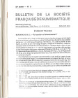 BULLETIN de la SOCIETE FRANCAISE de NUMISMATQUE. 1988, 7 fascicoli, mancano n.6-7-10. 1989 5 fascicoli, mancano n. 3-5-7-8-10. brossure ed. buono stat...