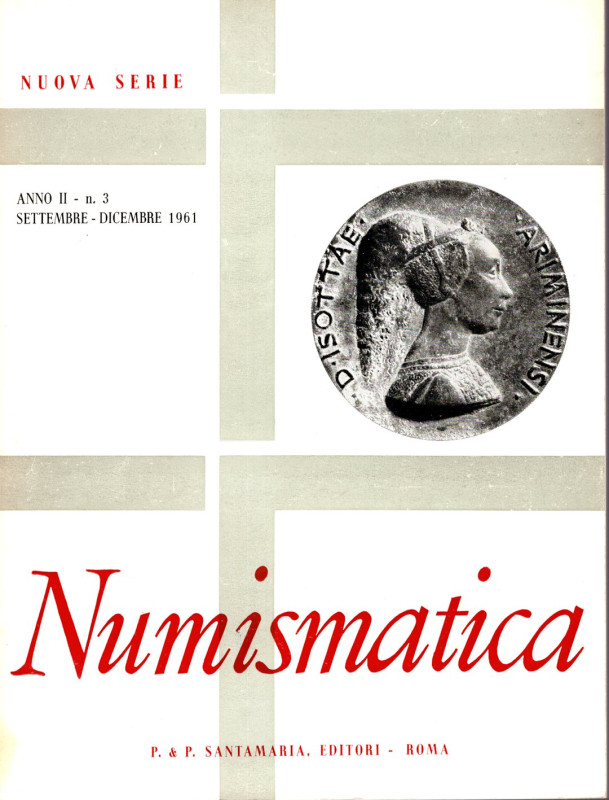 SANTAMARIA P&P. Roma, Anno II n. 3- Settembre-Dicembre, 1961. indice; Picozzi Vi...