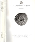 JACQUIER P. F. - lotto di 5 cataloghi n 25-26-29-30-34. con ill. b\n ottimo stato. buona documentazione di monete greche e romane no resi