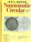 NUMISMATIC CIRCULAR 1997. 7 fasc. ottimo stato. contiene ottimi contributi di numismatica antica,inglese ecc. + il listino di vendita a prezzi fissi d...