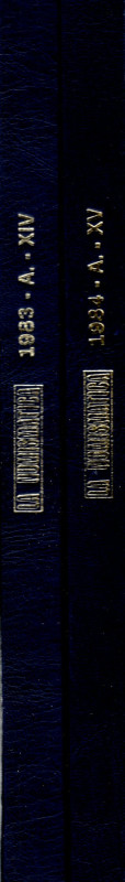 LOTTO di 2 annate La Numismatica. 1983-1984. legatura editoriale, buono stato. n...