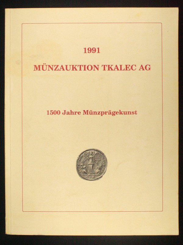 Tkalec Munzauktion 1991. Zurich 26 March 1991. ill. nel testo

SPEDIZIONE IN T...