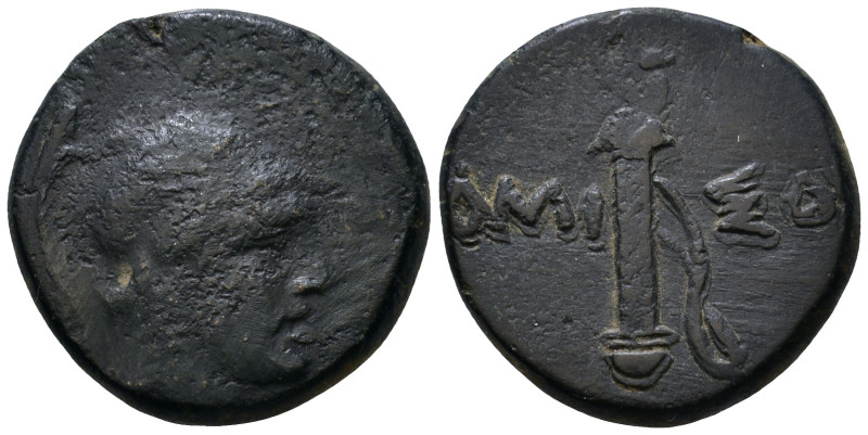 Pontos, Amisos. Struck under Mithradates VI Eupator, Circa 111-105 or 95-90 BC. ...