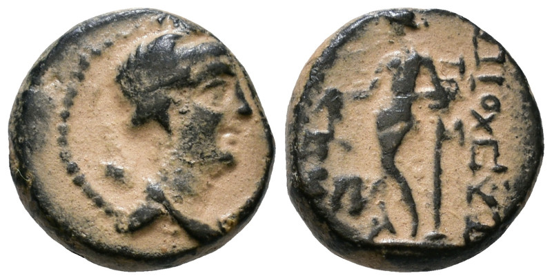 Seleukid Kings of Syria. Antiochos VIII Epiphanes (Grypos). 121 - 96 BC. 11mm, 2...