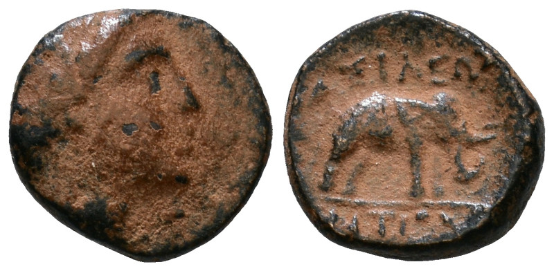 Seleukid Kingdom. Sardeis. Antiochos III Megas 223-187 BC. 10mm, 1,03g *Repatina...