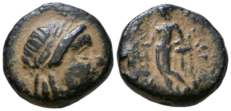 Seleukid Kings of Syria. Antiochos III the Great, 222-187 BC, Sardis. Laureate h...