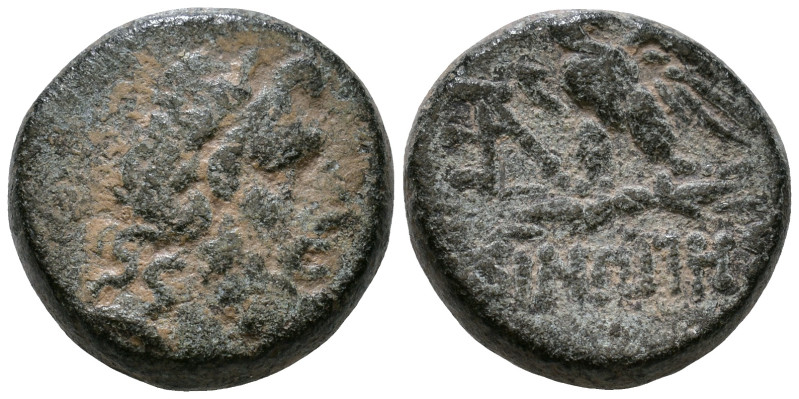 Paphlagonia, Sinope. Circa 120-60 BC. AE 12mm, 8,33g