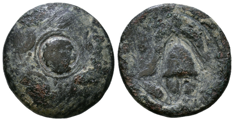 Kings of Macedon, Alexander III 'the Great', 336-323 BC. AE 16mm, 3,46g