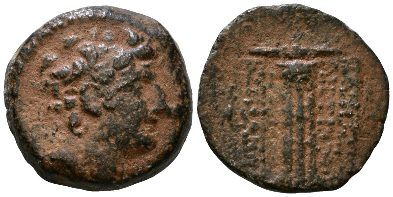 Seleukid Kings of Syria, Antiochos VIII Epiphanes, 121-96 BC. AE 18mm, 5,65g *Re...